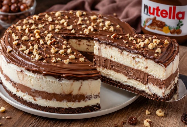 Aprenda a fazer uma deliciosa torta de sorvete com Nutella