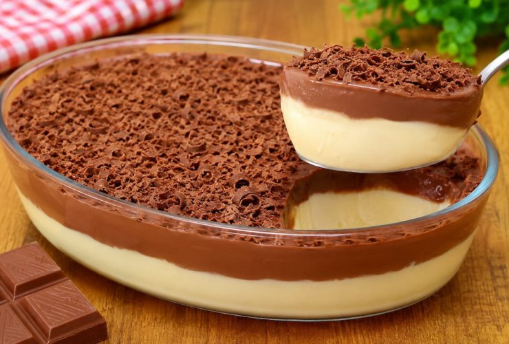 Aprenda a fazer uma sobremesa dois amores