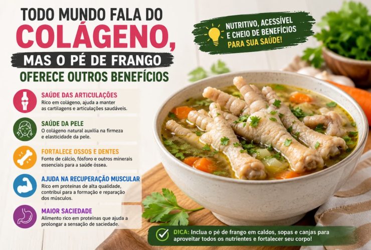 Descubra os benefícios do pé de frango para a saúde