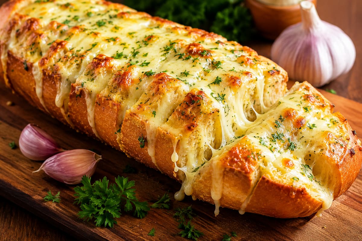 Aprenda a fazer um pão de alho caseiro