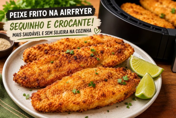 Aprenda a fazer peixe frito na airfryer