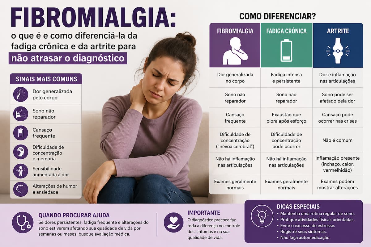 Descubra o que é fibromialgia