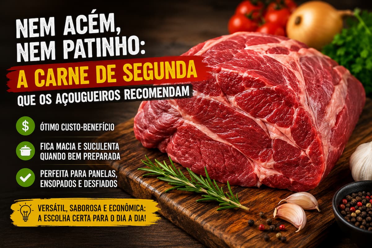Descubra qual é a carne de segunda que os açougueiros mais recomendam