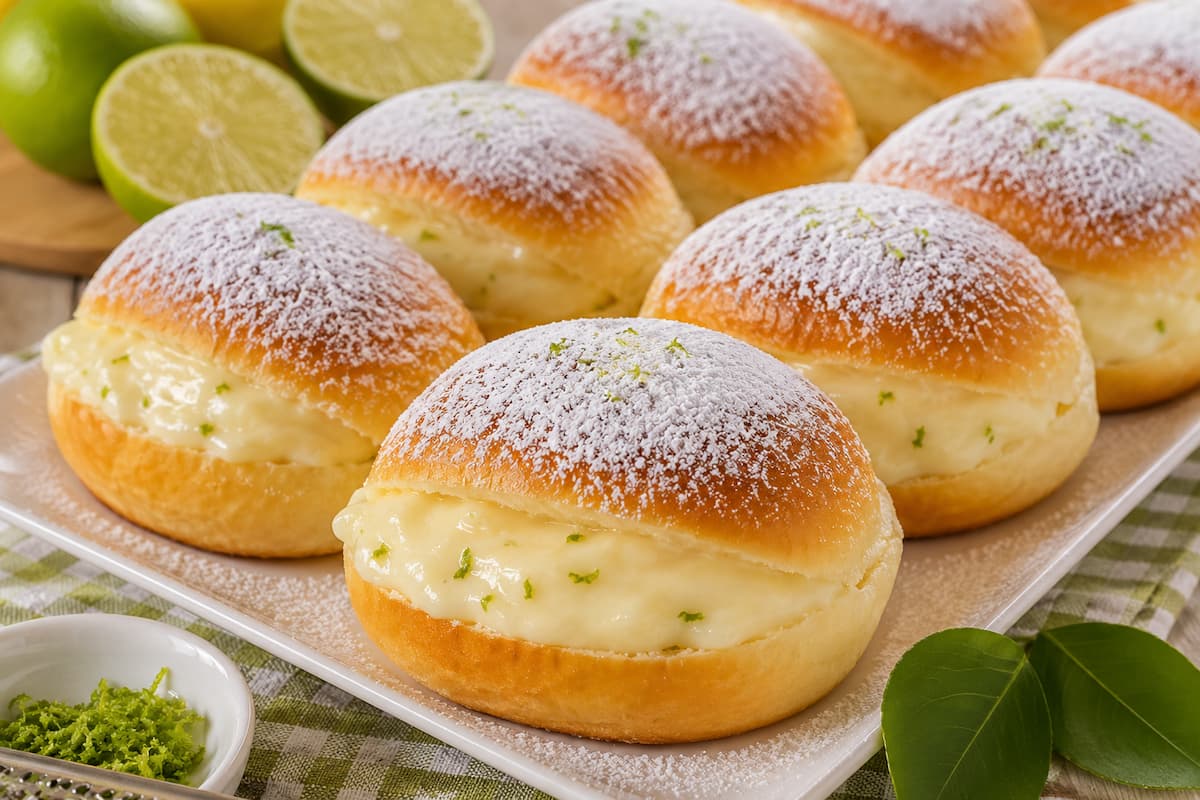 Aprenda a fazer pãozinho lua de mel de limão super fofinho