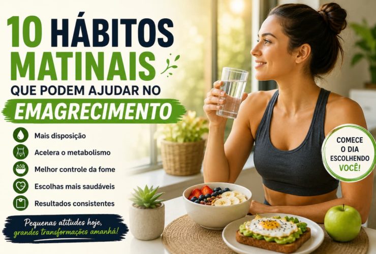 Descubra 10 hábitos matinais simples que podem ajudar no processo de emagrecimento