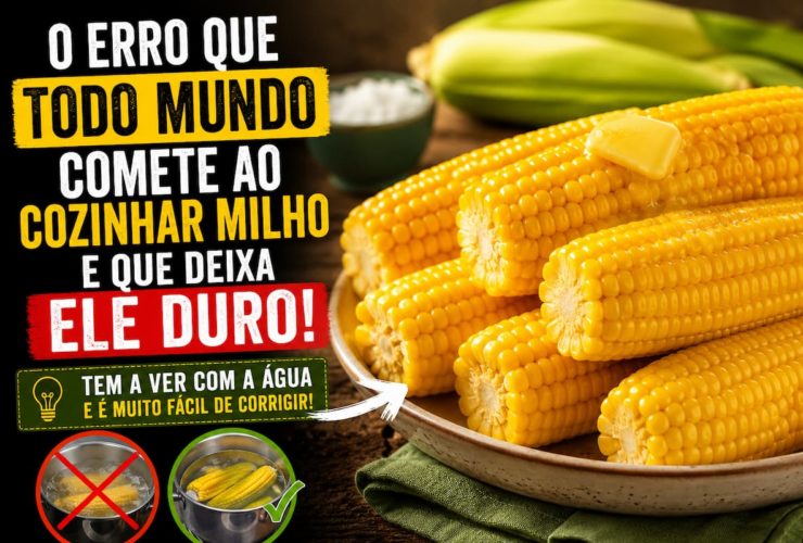 Descubra o erro que pode deixar o milho duro durante o cozimento