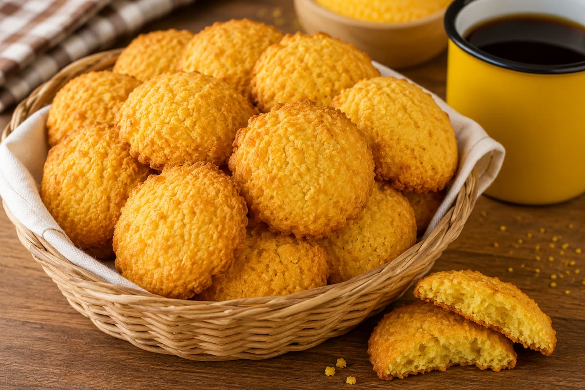 Descubra como fazer um biscoito com flocão de milho