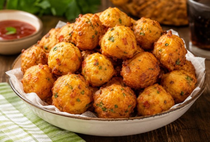Bolinho de Chuva Salgado Sequinho e Muito Saboroso