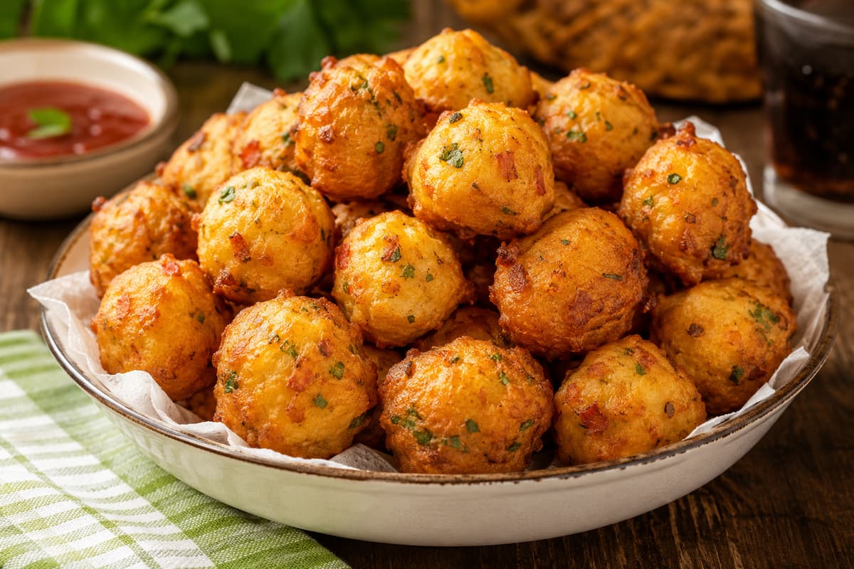 Bolinho de Chuva Salgado Sequinho e Muito Saboroso