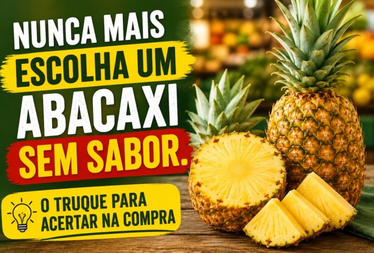 Como escolher um abacaxi doce e saboroso