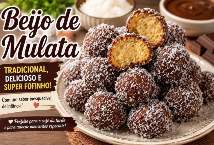 Beijo de Mulata Tradicional: Receita Fofinha