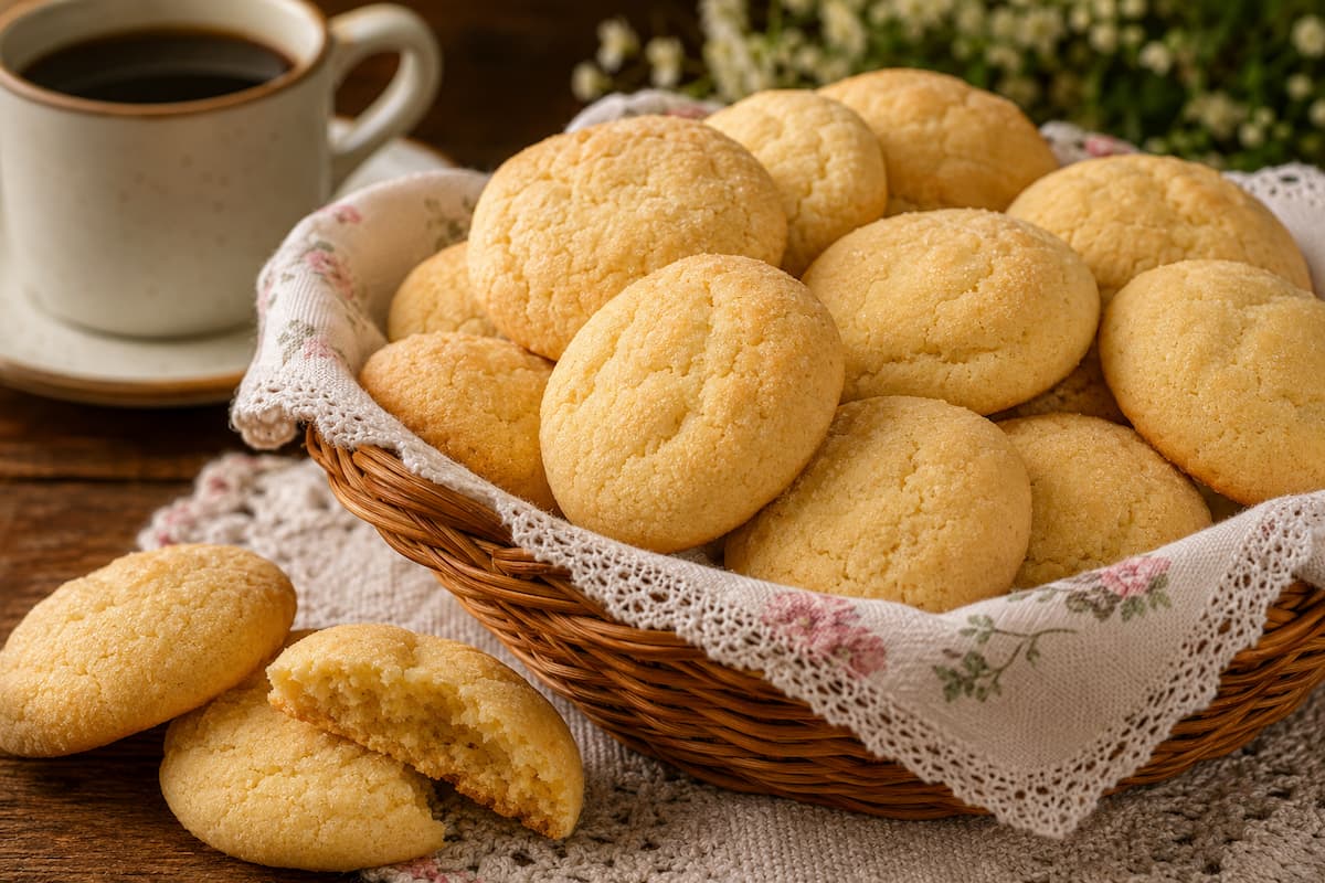 Bolacha doce de vó macia e fácil de fazer