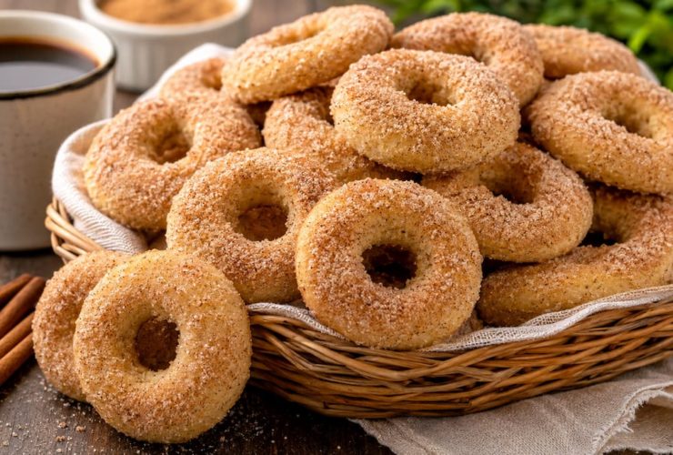 Rosquinha amanteigada que derrete na boca