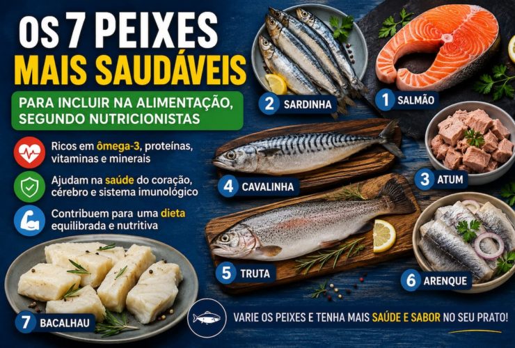 Conheça os 7 peixes mais saudáveis para incluir na alimentação
