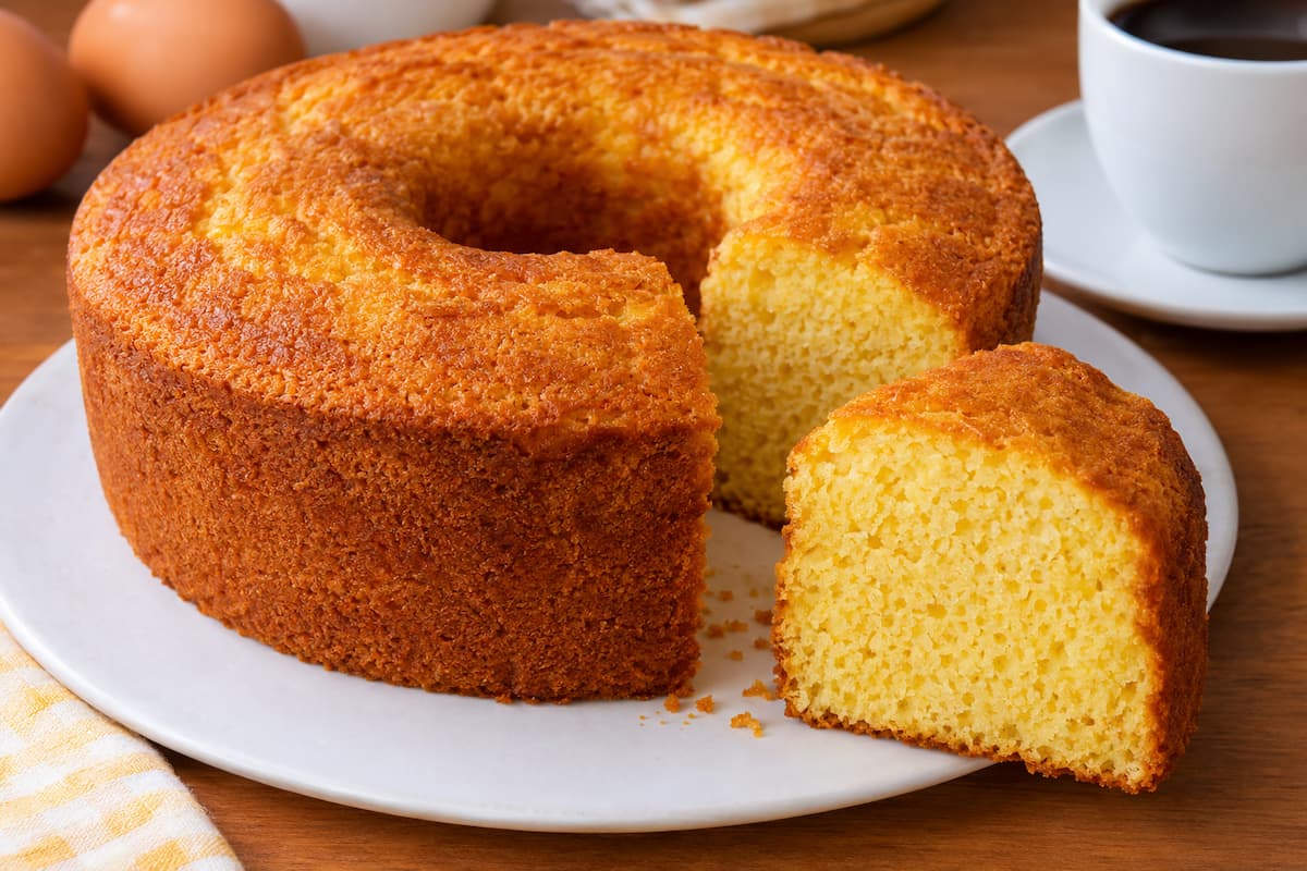 Bolo sem Trigo e sem Lactose Fofinho