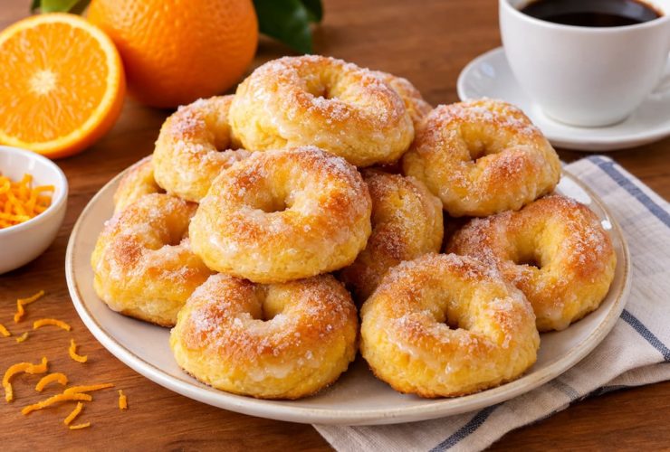 Rosquinhas de Laranja Fofinhas e Perfumadas