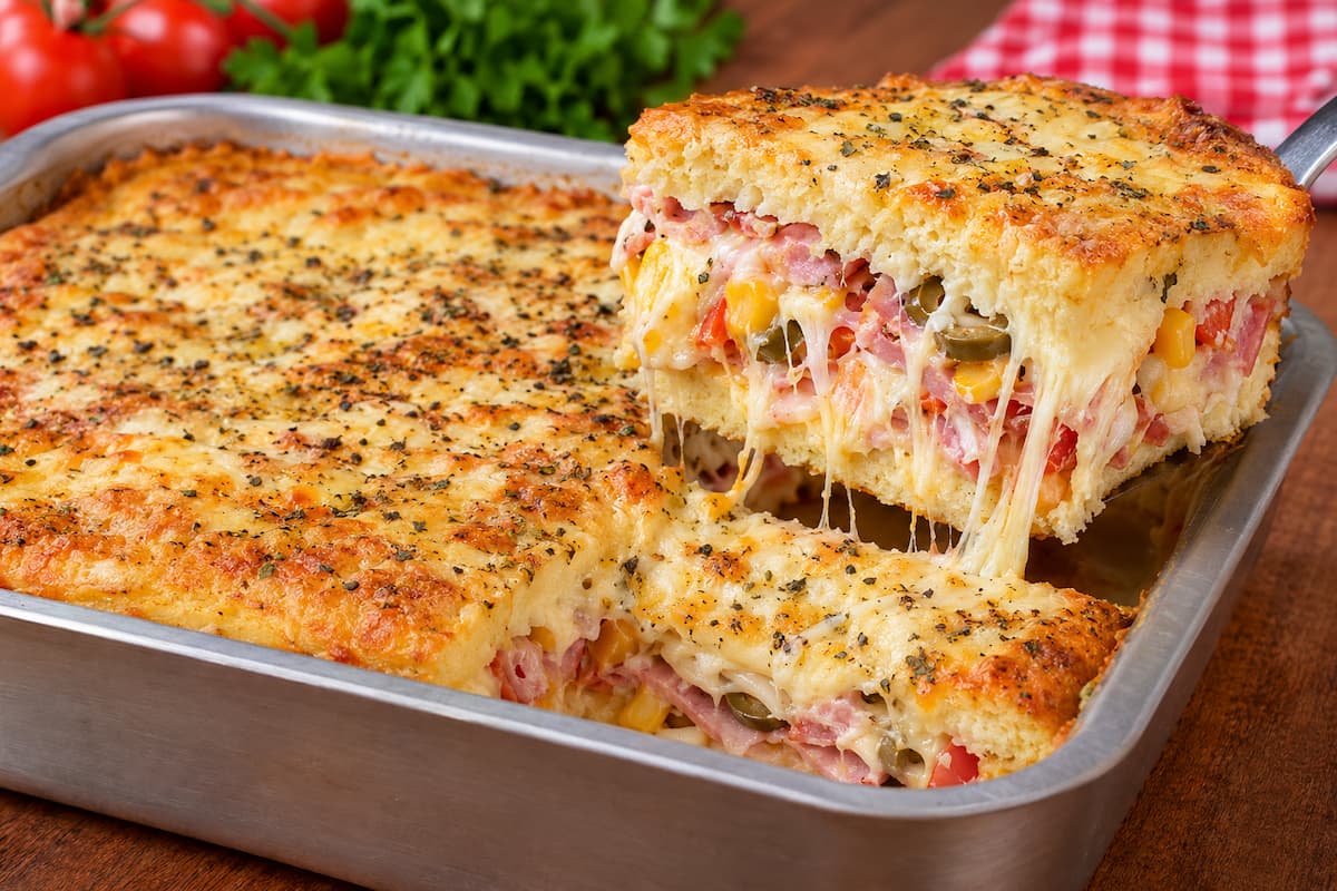 Lanchão de Forno Fácil e Muito Recheado