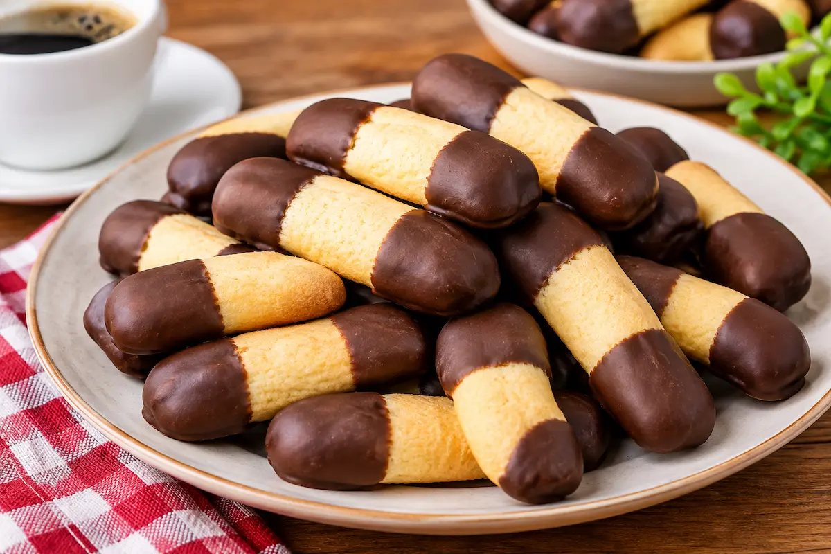 Biscoitinho de Leite Condensado com Chocolate