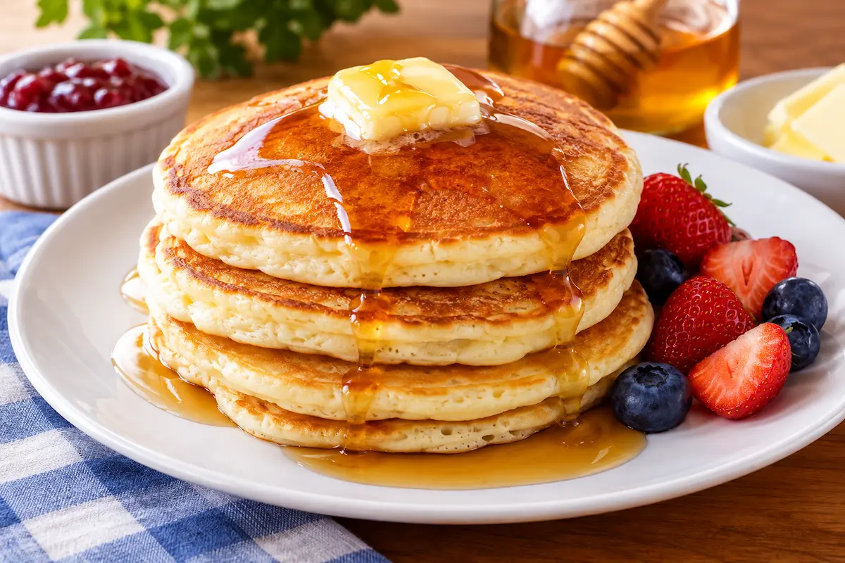 Panqueca Americana Fofinha e Macia