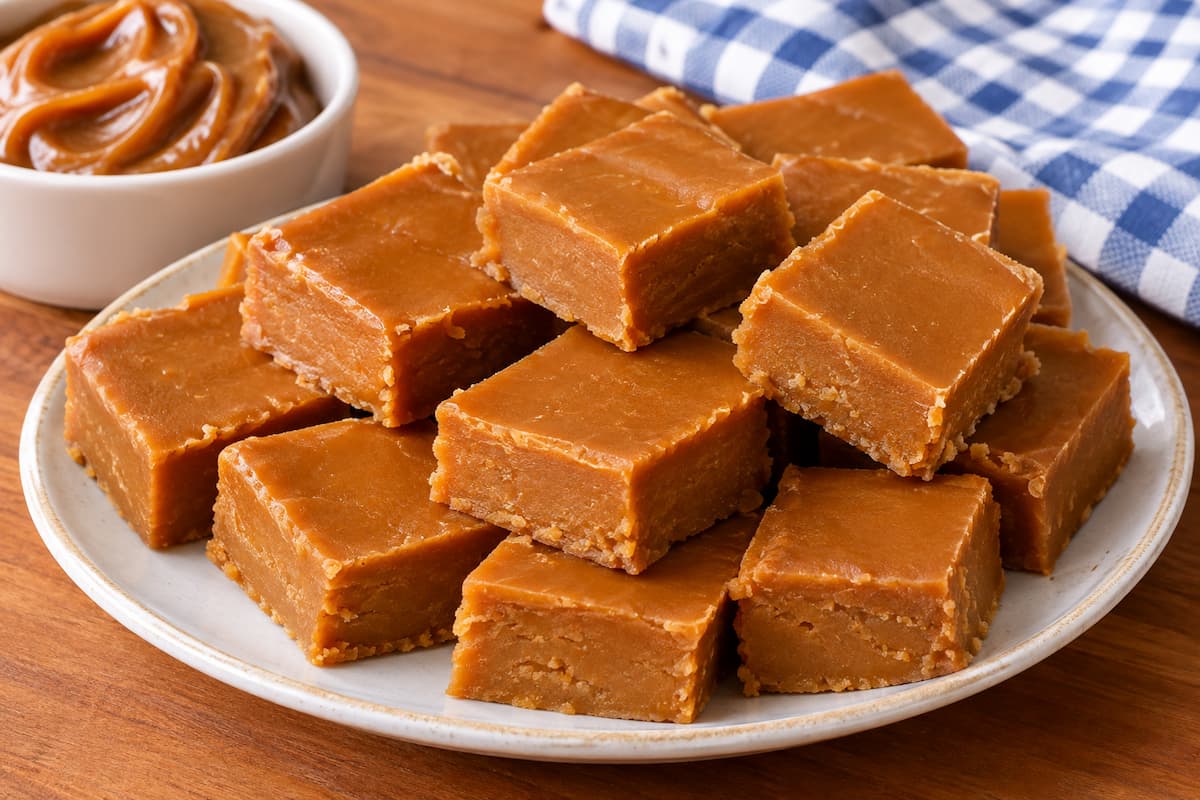 Doce de leite de corte tradicional e gostoso