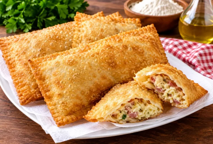 Massa de Pastel de Feira Crocante e Sequinho