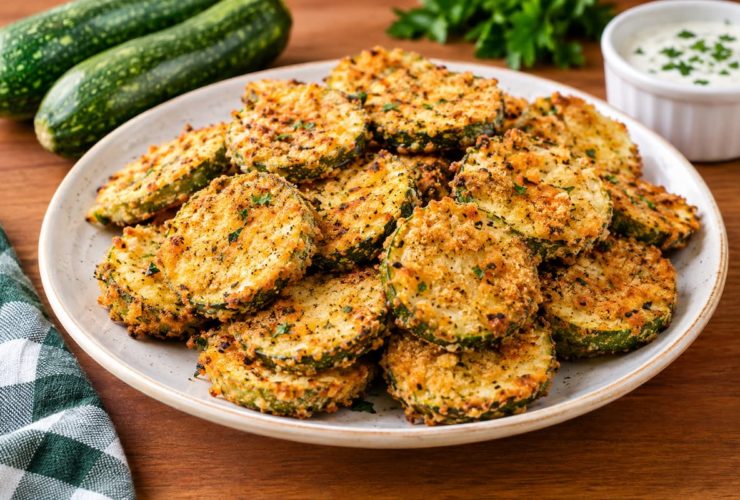Abobrinha Crocante na Airfryer Fácil e Saudável