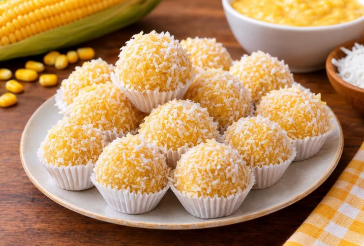 Brigadeiro de Milho Verde Cremoso e Fácil