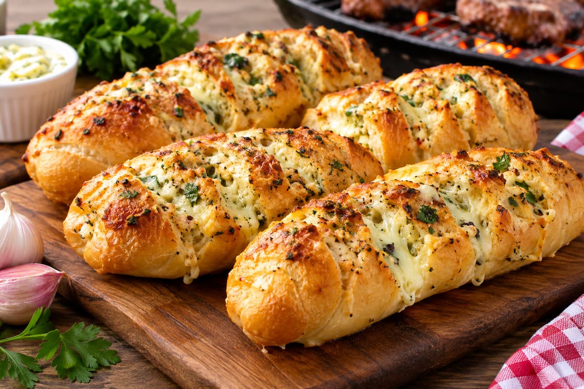 Pão de Alho para Churrasco Fácil e Saboroso