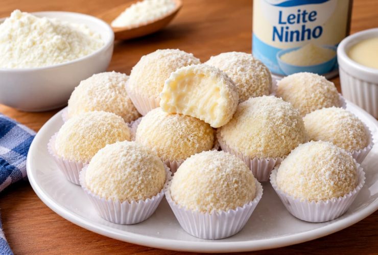 Brigadeiro de Leite Ninho Cremoso e Fácil